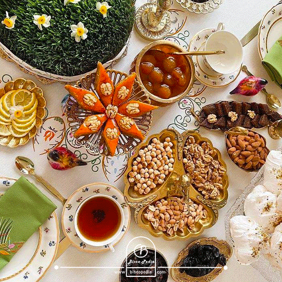 انواع شیرینی عید نوروز