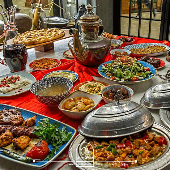 لیست غذاهای نونی برای افطار