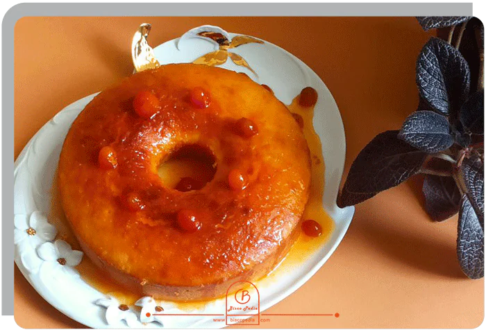 کیک خیس پرتقالی