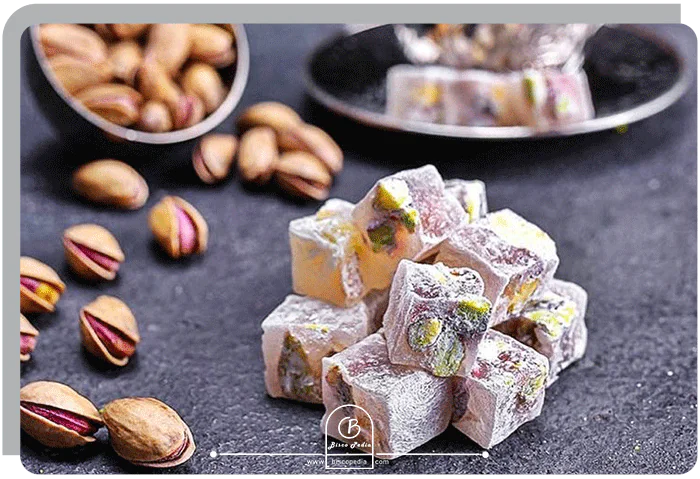 طرز تهیه لوکوم پسته