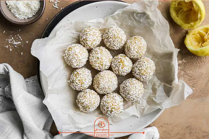 طرز تهیه توپک نارگیل و لیمو