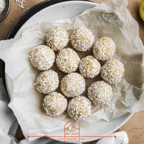 طرز تهیه توپک نارگیل و لیمو