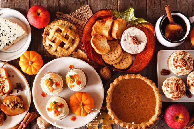 انواع کیک و شیرینی پاییزی