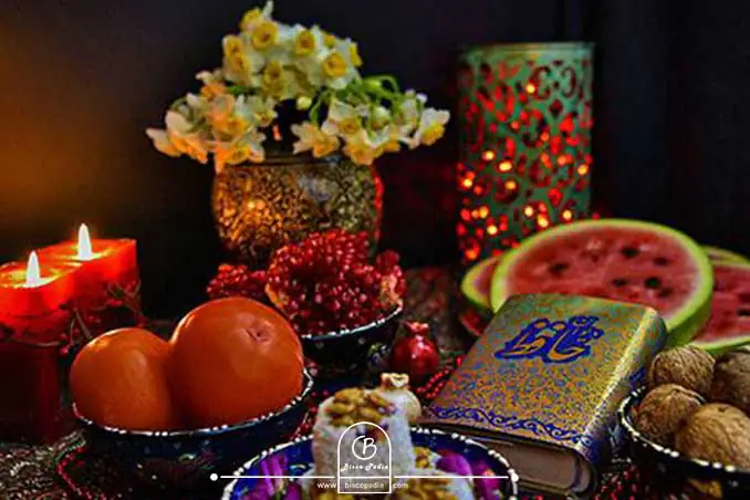 ایده تزیین میز یلدایی