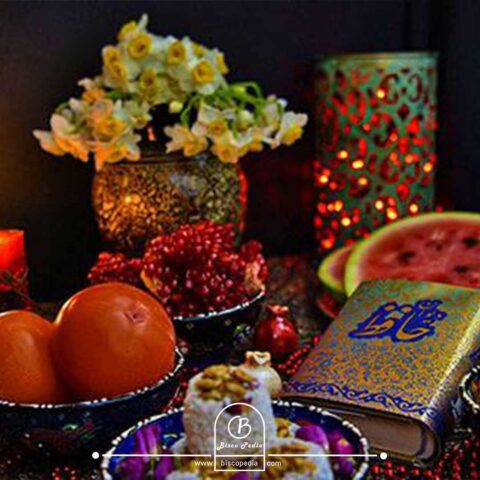 ایده تزیین میز یلدایی
