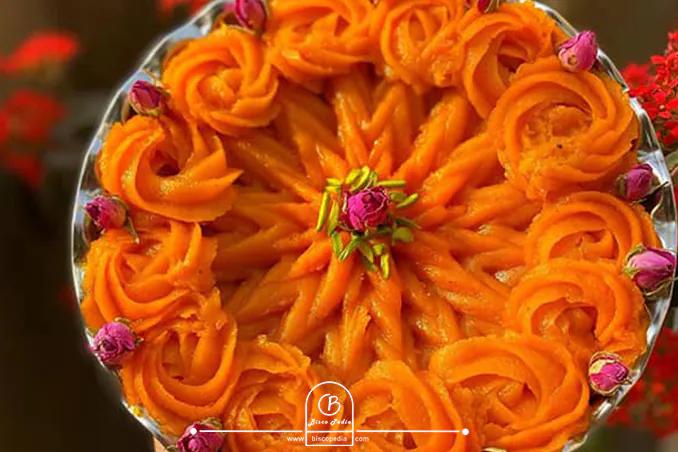 طرز تهیه حلوای پرتقالی مجلسی