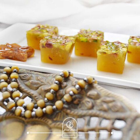 مرحله ششم؛ سرو مسقطی بلغور گندم با طعم زعفرانی