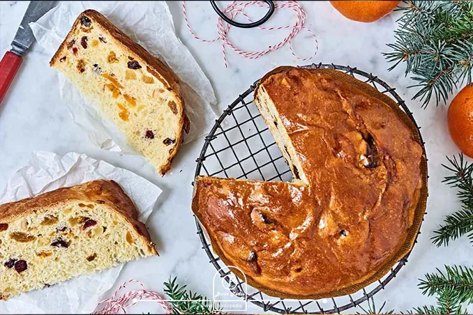 طرز تهیه نان پانتونه ایتالیایی🍪
